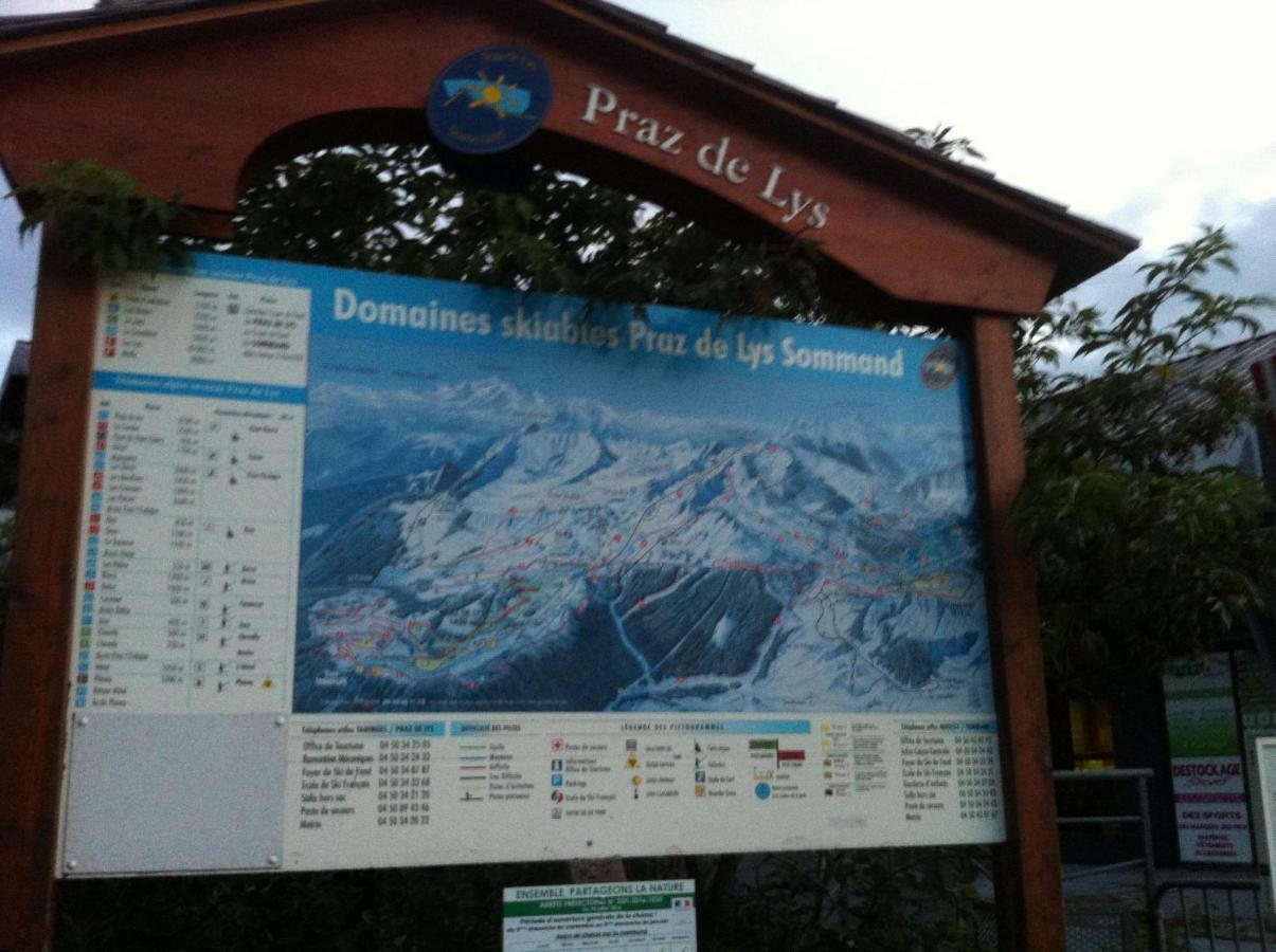 Appartamento Terrasses Du Mont Blanc Le Praz de Lys Esterno foto